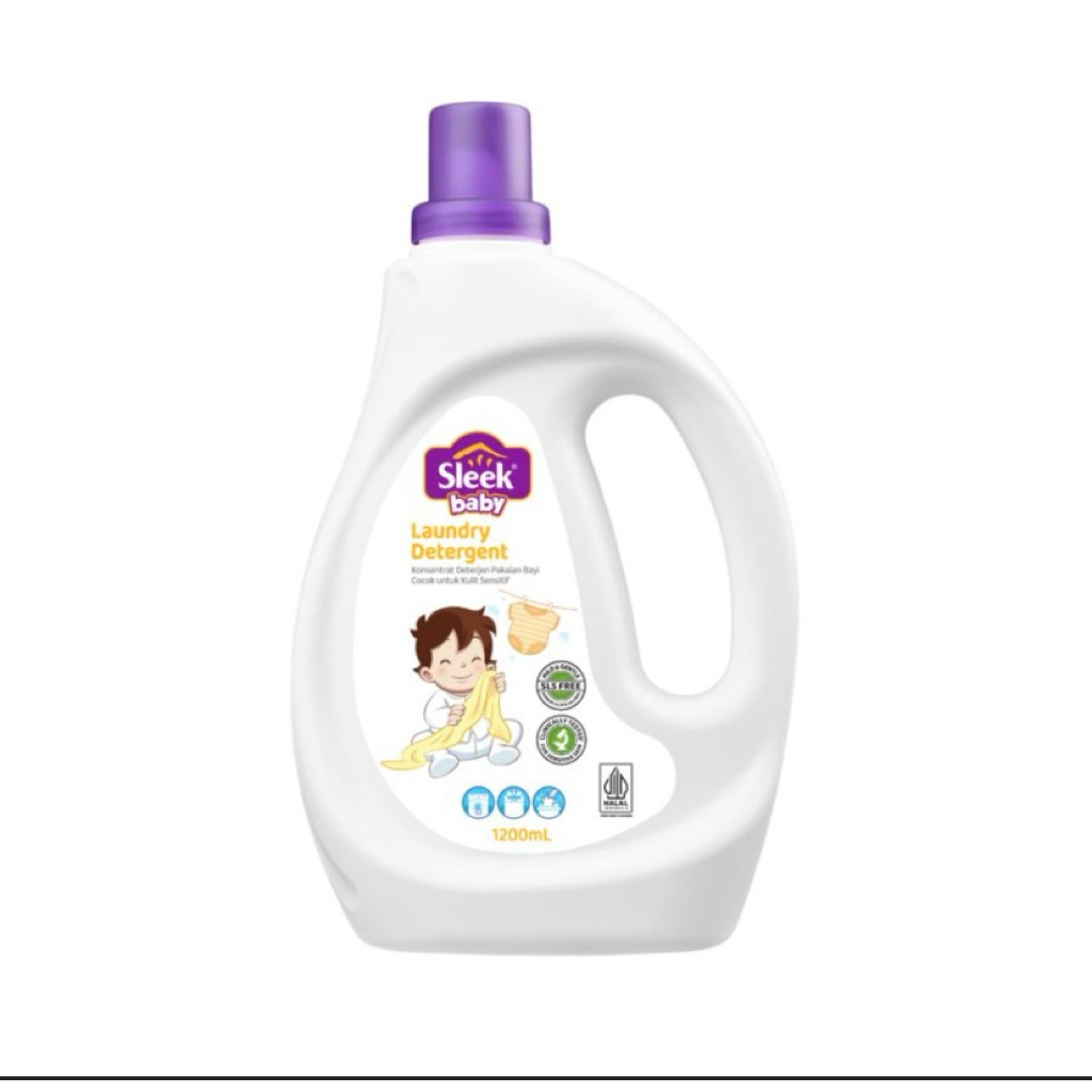 Sleek Baby Laundry Detergent | Deterjen Pakaian Bayi