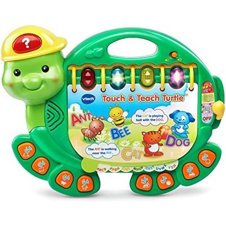 VTech Touch and Teach Turtle Book, Green
