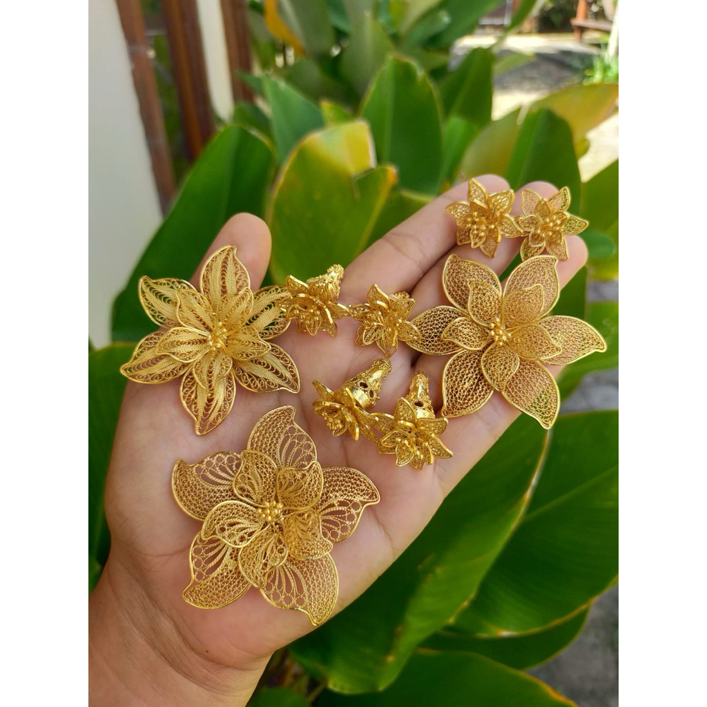 Set Bros Subeng Kendari Lapis Emas Handmade