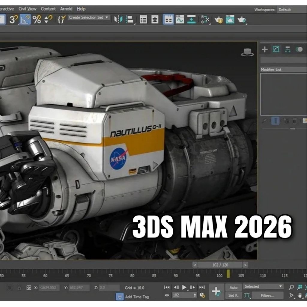 Software Pertanian 3DS Max 2026
