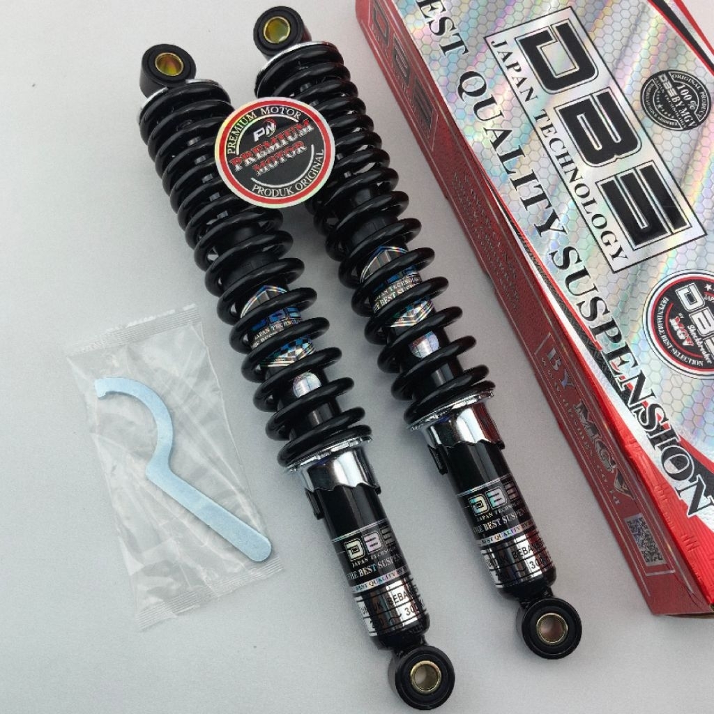 Shock Belakang Beban Beban Berat 270mm 340mm 360mm untuk Motor Bebek dan Sport Kapasitas Hingga 300k