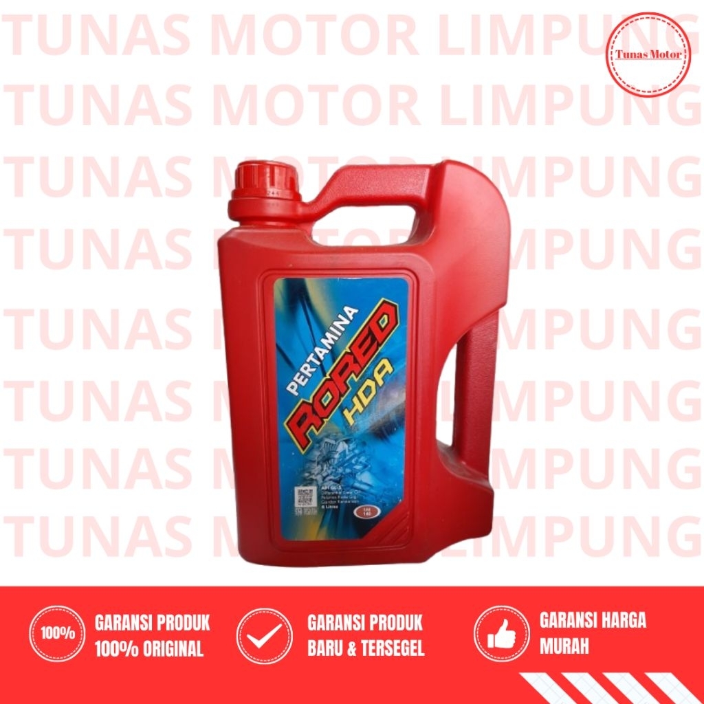 Oli Mobil Pertamina RORED HDA 140 4L