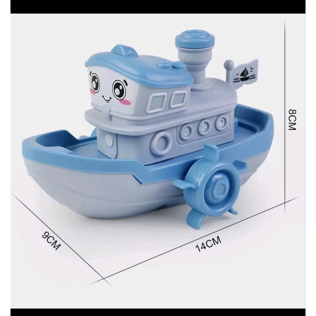 MAINAN PERAHU AIR PUTAR JALAN SENDIRI DIATAS AIR