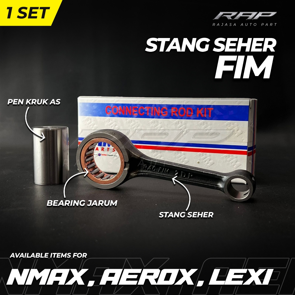 STANG SEHER MIO M3 MIO J FINO 125 FIM/CONROD KIT CRY-2PH FIM IZUMI