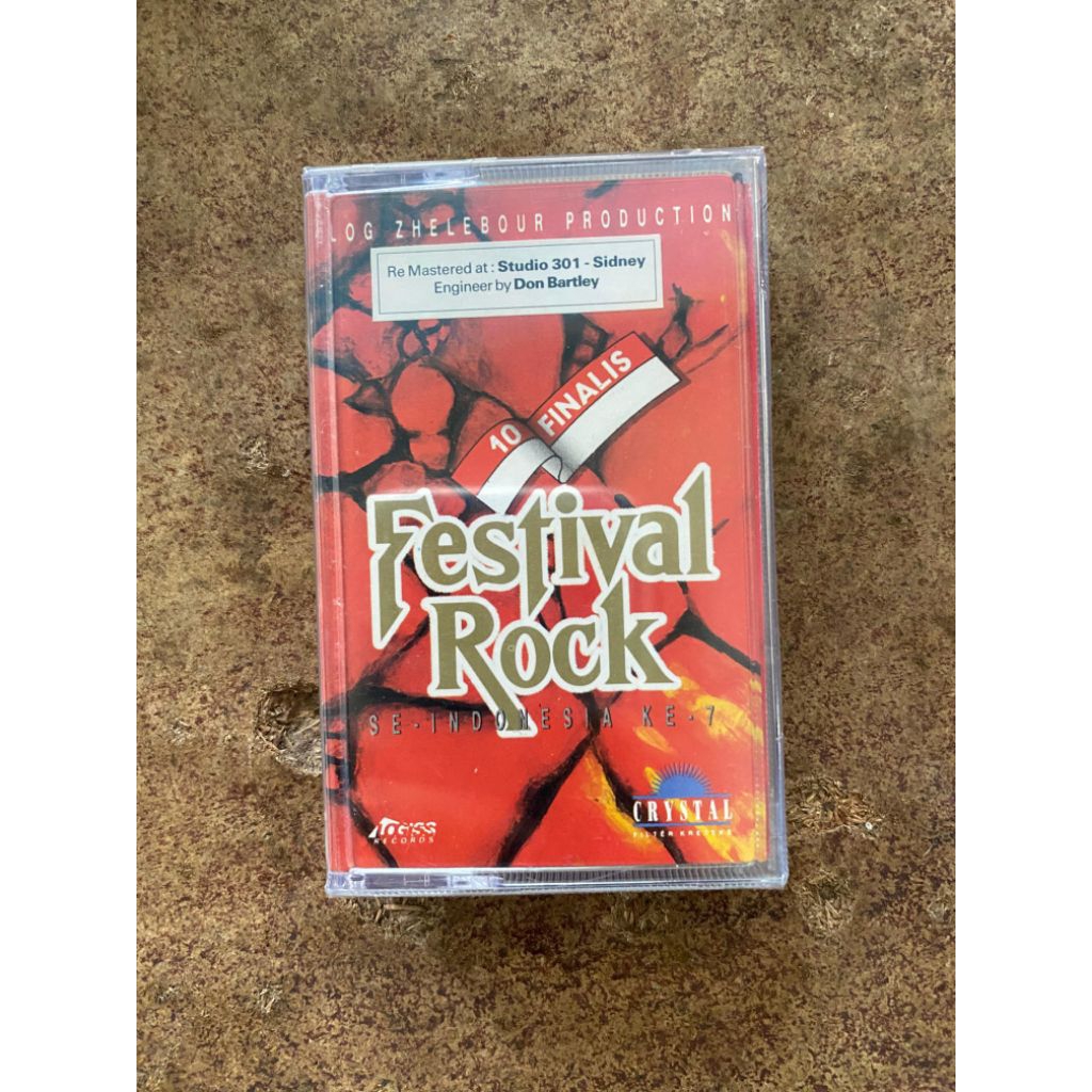 Kaset Pita FESTIVAL ROCK  Vol 7 (Segel)