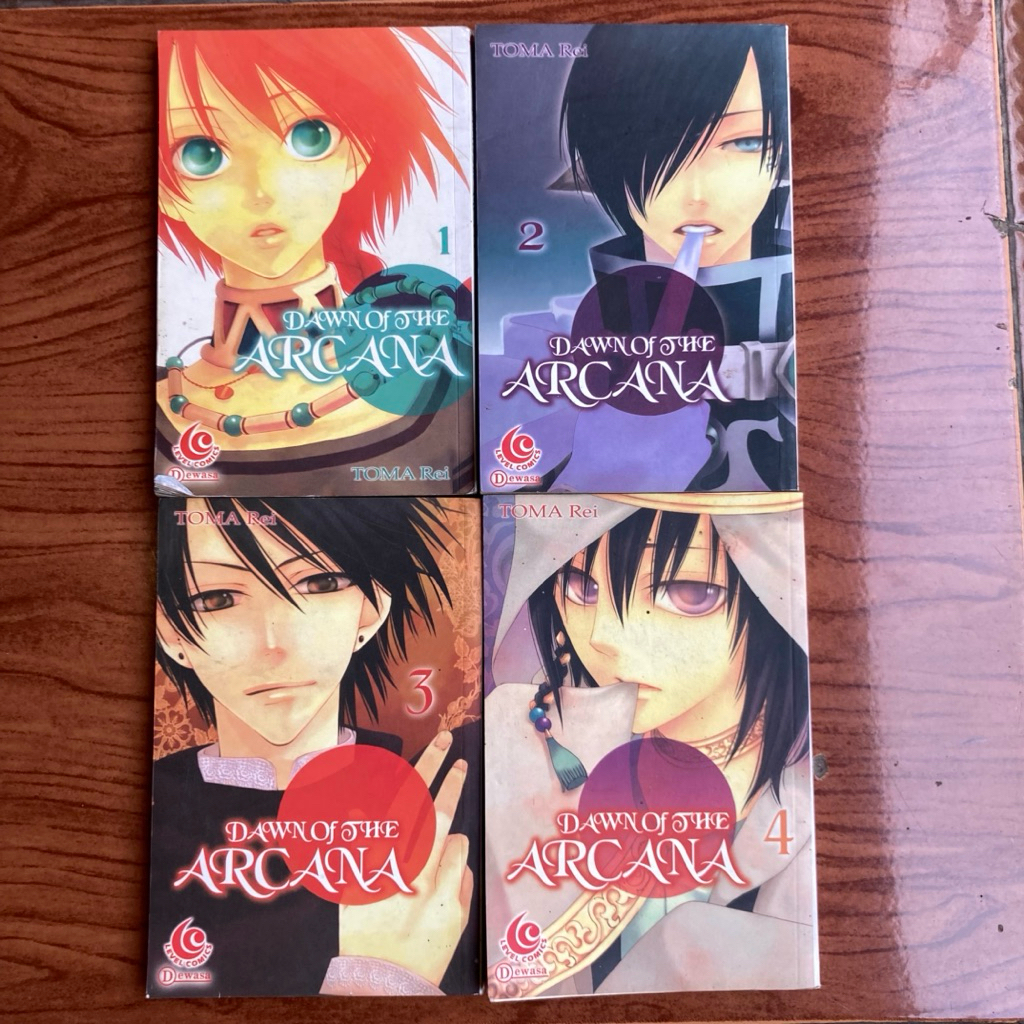 KOMIK DAWN OF THE ARCANA by Toma Rei Vol 1, 2, 3 dan 4