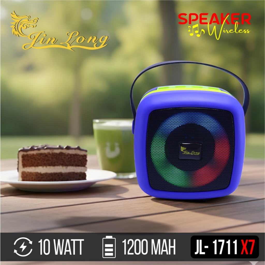 Speaker Wireless Bluetooth Jinlong JL 1711 X7