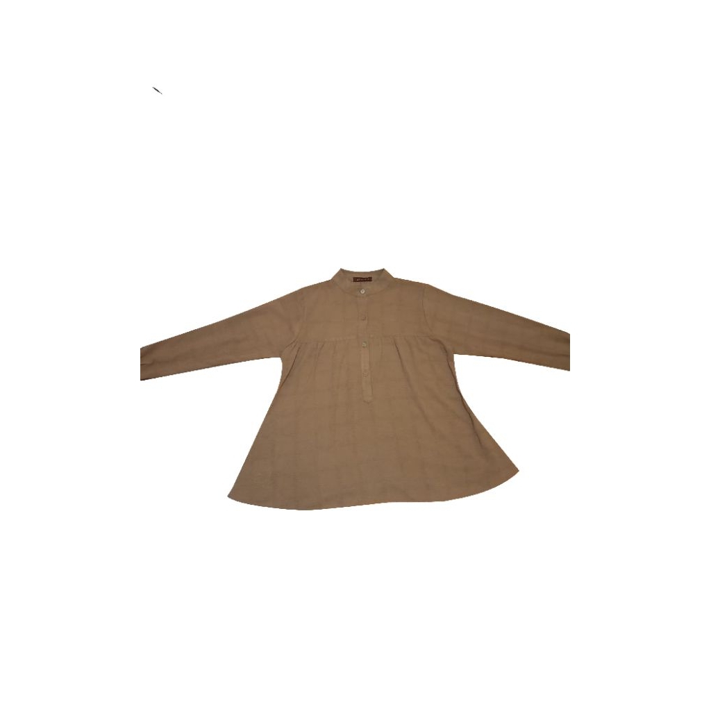 preloved blouse coklat