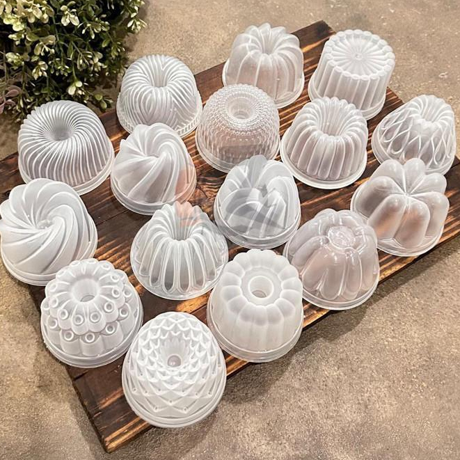 Cetakan Puding Mini / Aneka Cetakan Agar Agar Plastik Mini