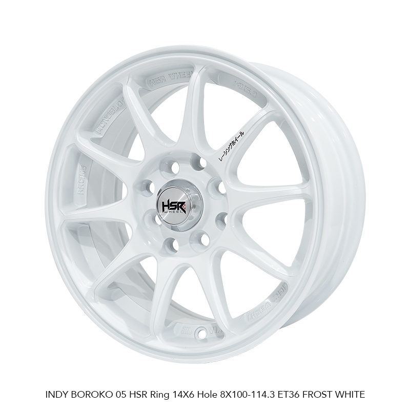 Pelak Karimun Ring 14 HSR INDY, velg racing r14 lebar 6