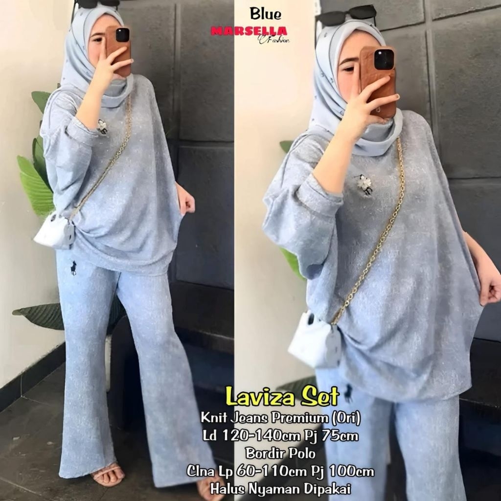 Laviza set celana bigsize ori marsela kaos batwing ld 130 tunik kaos lengan panjang tunik sweater kn