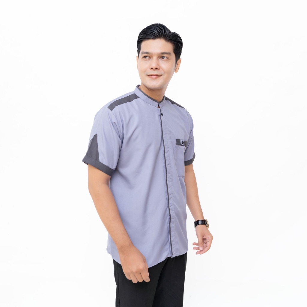 EL RUMI | Baju Koko Pria Dewasa Lengan Pendek Original El Rumi Motif Yisunsin | Terbaru 2026