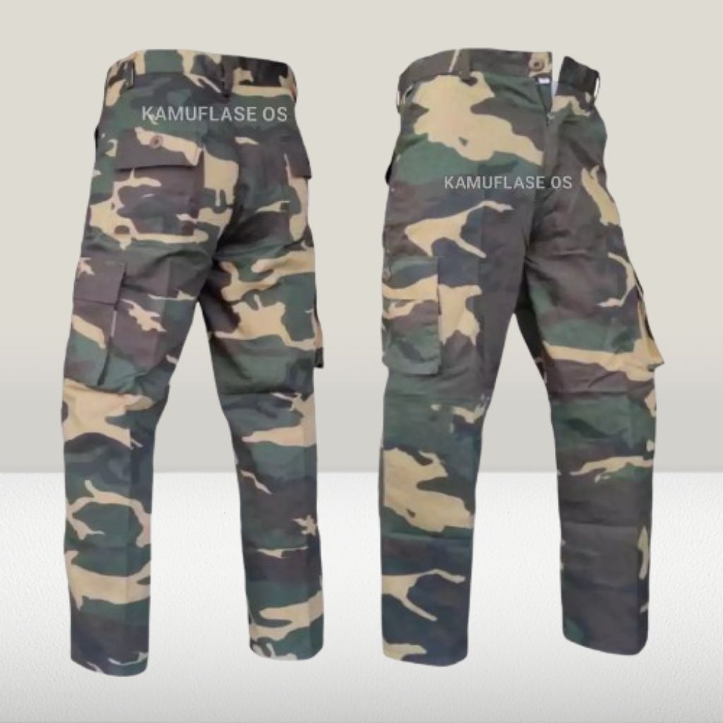 Celana PDL Camo Loreng US Amerika – Premium Nyaman & Kuat
