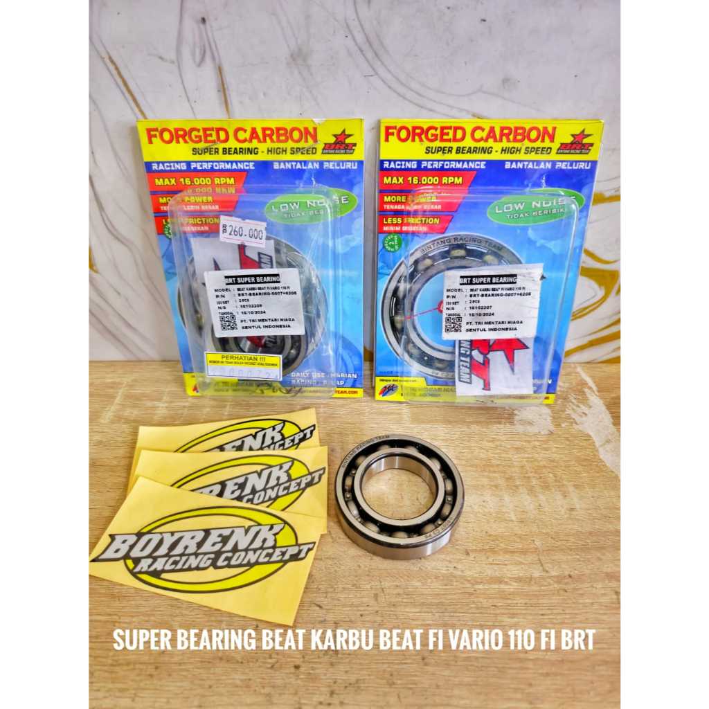 BEARING KRUK AS BRT BEAT KARBU /BEAT FI /VARIO 110 - BOYRENK RACING CONCEPT
