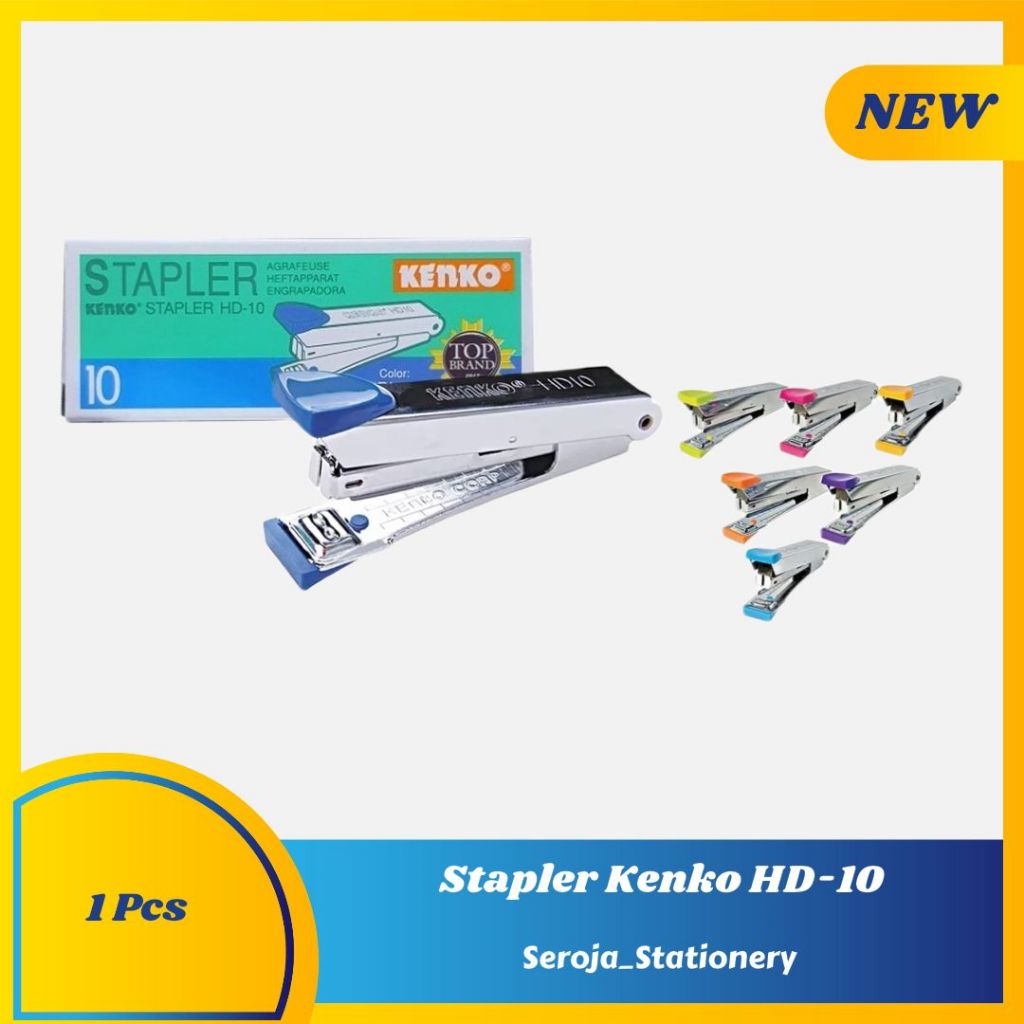 STAPLER KENKO HD-10 | STAPLER KECIL | 1 PCS