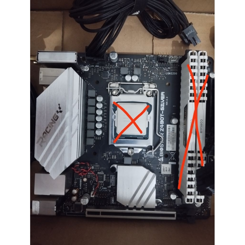Motherboard Biostar Z490T-SILVER