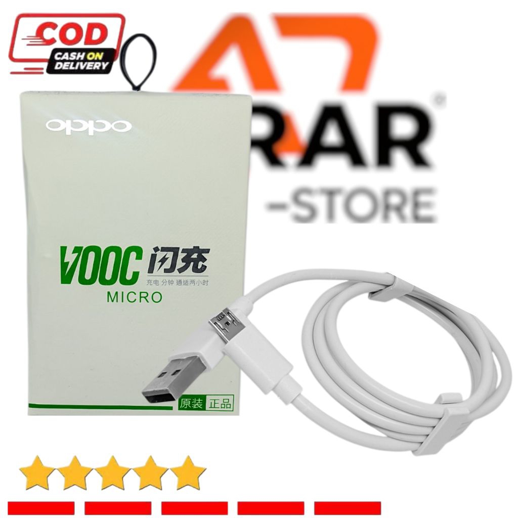 KABEL DATA SUPER VOOC MICRO USB OPPO A31 A1K F1 SUPER VOOC MICRO USB ORI