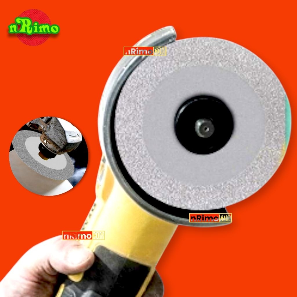 Mata Gerinda Potong Keramik Alat Pemotong Kaca Granit Marmer Ubin Cakram Intan Diamond Grinding Whee