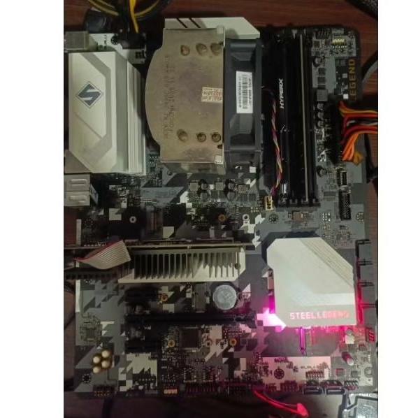 Mobo asrock B560 stell legend soket lga 1200