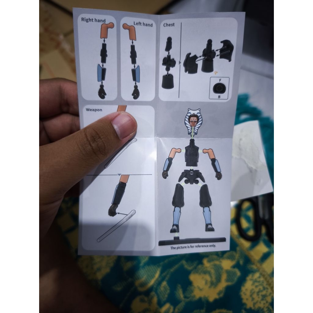 Blokees star wars ashoka OFC