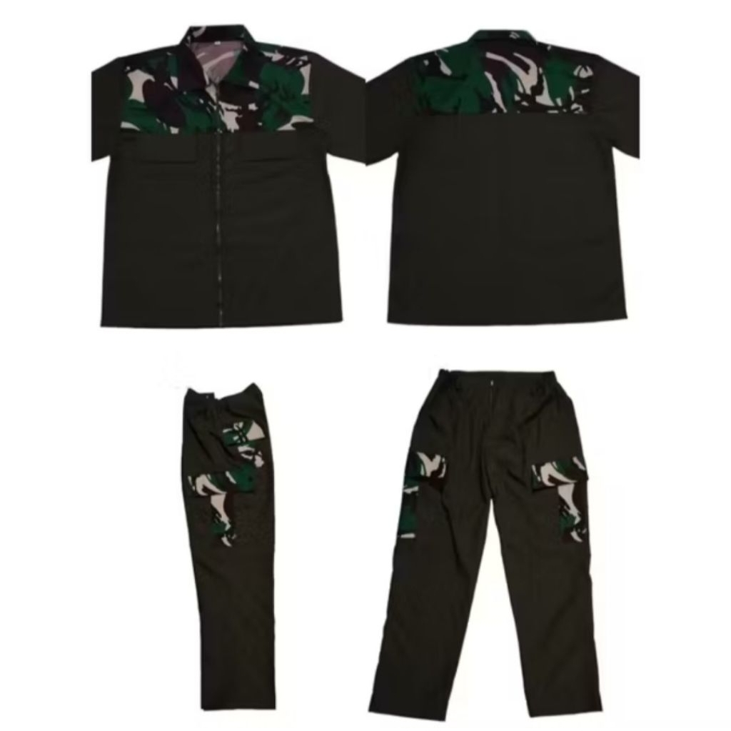 Baju Wearpack TNI Motif Loreng