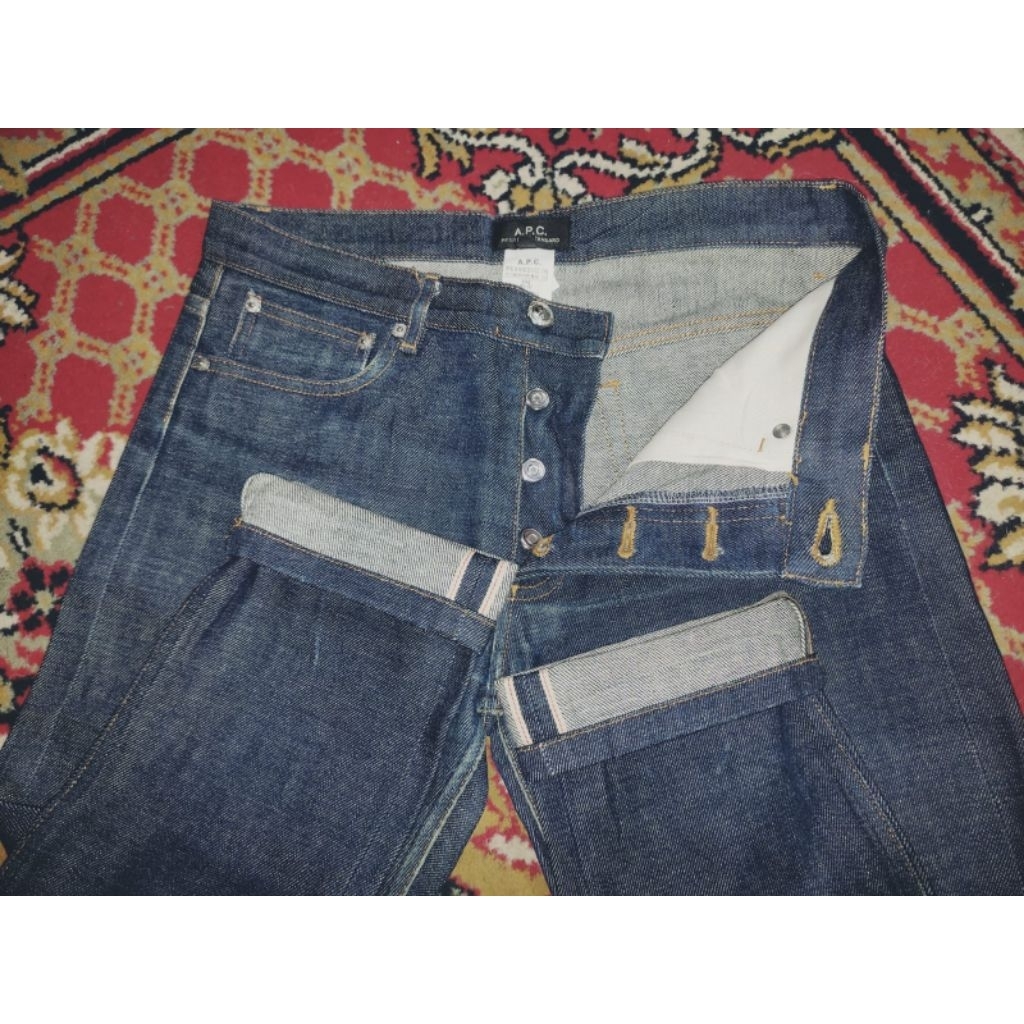 CELANA APC SELVEDGE JEANS