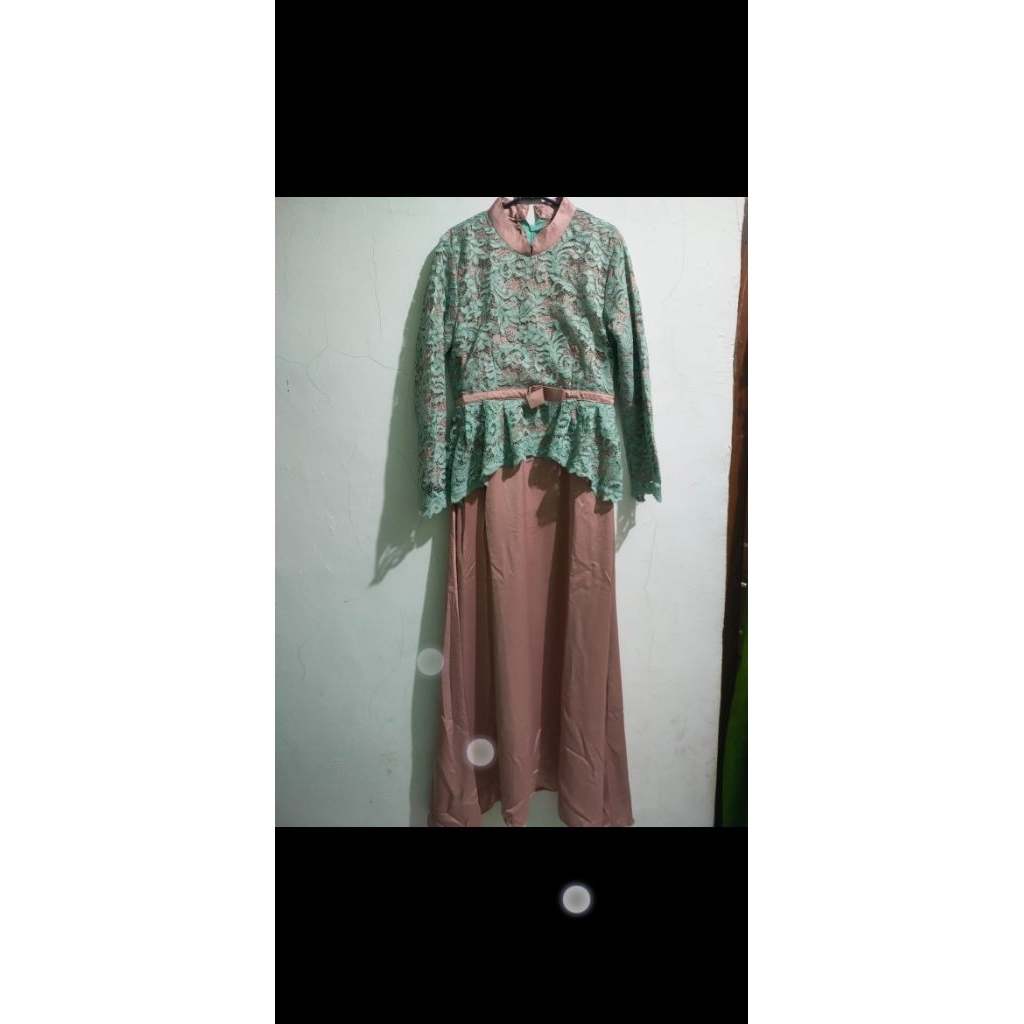 Gamis Brokat preloved