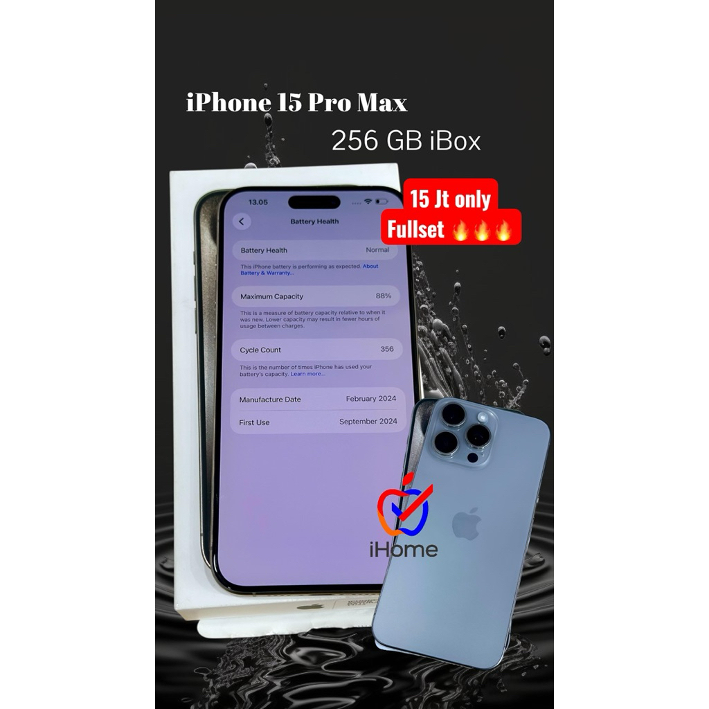 iPhone 15 Pro Max 256 GB iBox