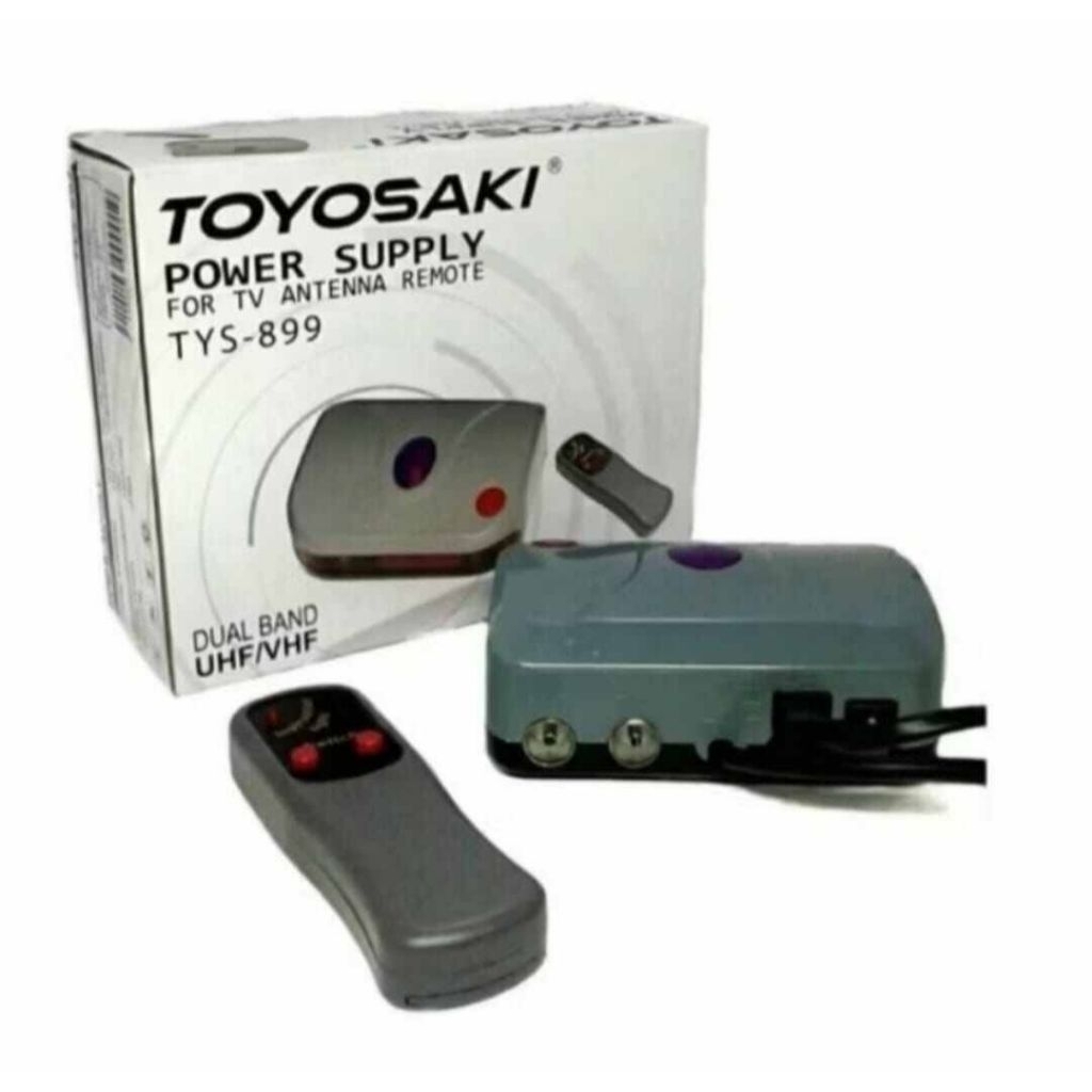Power Supply Booster Antena TV Remote Toyosaki TYS899 (BACA DESKRIPSI)