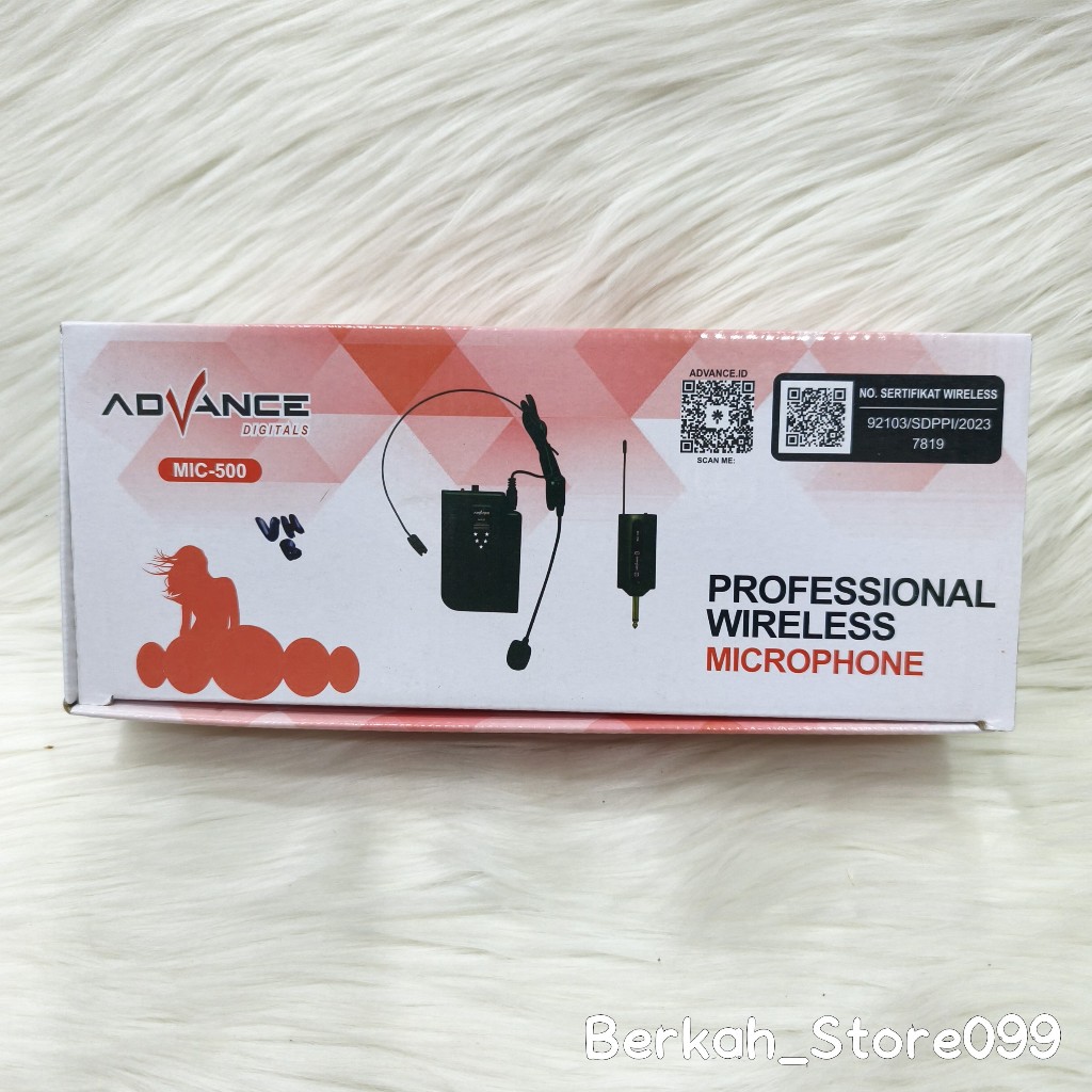 Microphone Imam Wireless Advance MIC-500 Universal