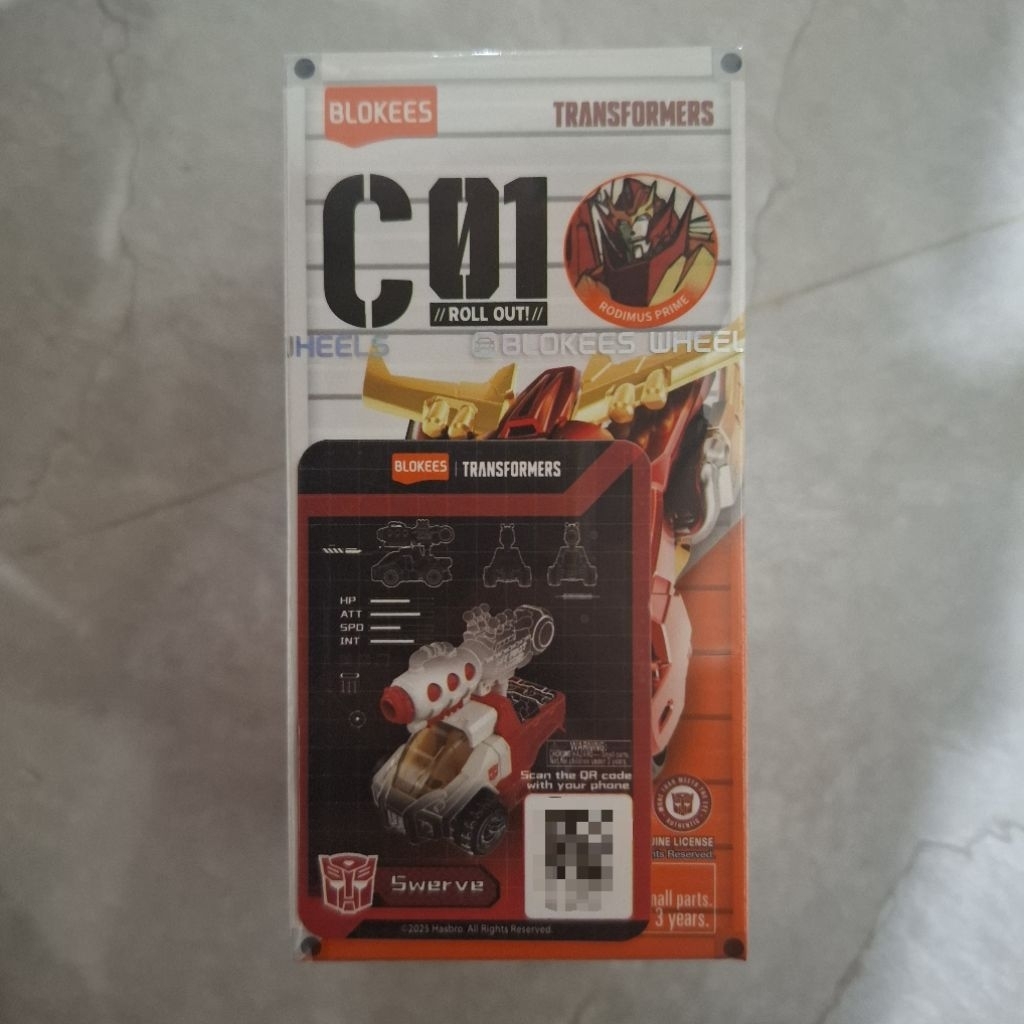 BLOKEES WHEELS C01 Transformers Autobot Swerve