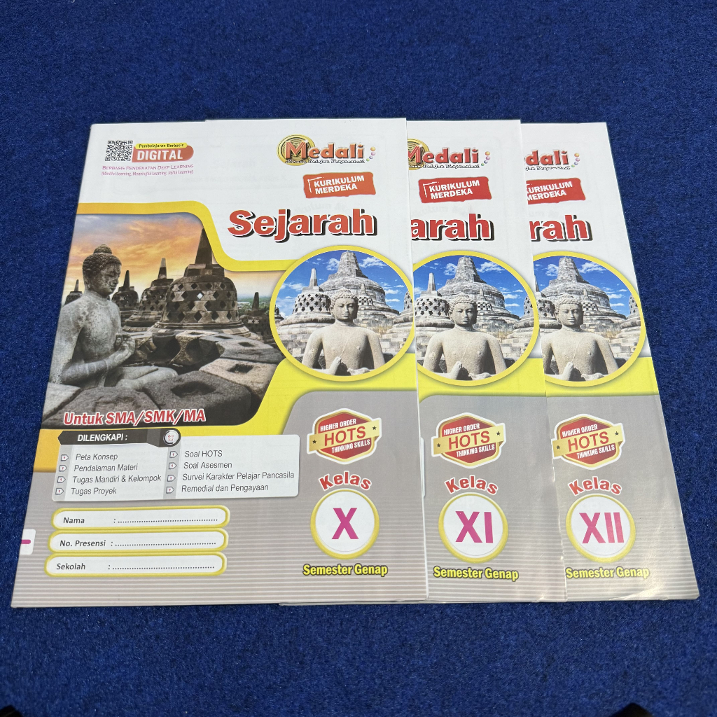 Buku LKS Sejarah Kelas 10-12 SMA/SMK/MA Semester 2 Kurikulum Merdeka