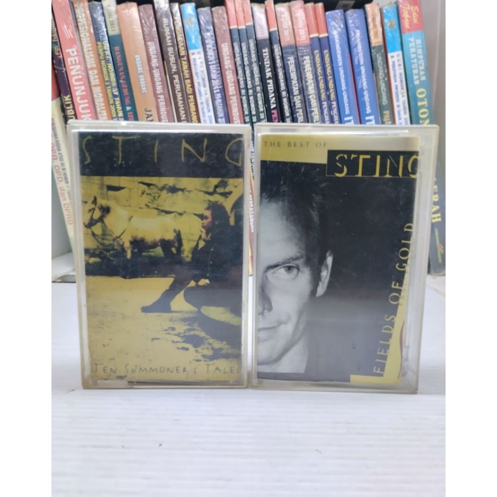 KASET PITA TAPE ORIGINAL | THE BEST OF STING | TEN SUMMONER TALE, FIELDS OF GOLD