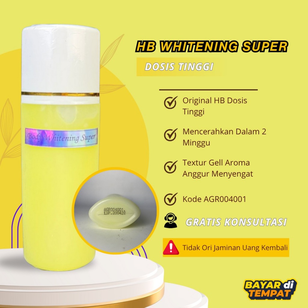 [TERMURAH] HB SUPER KLOBE MALAM AGR 004001