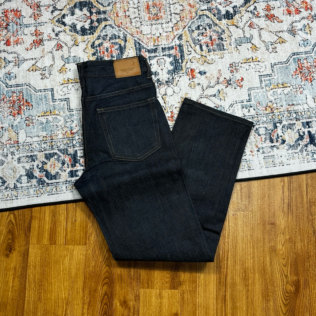 PIECE WORKER DENIM RAW JEANS