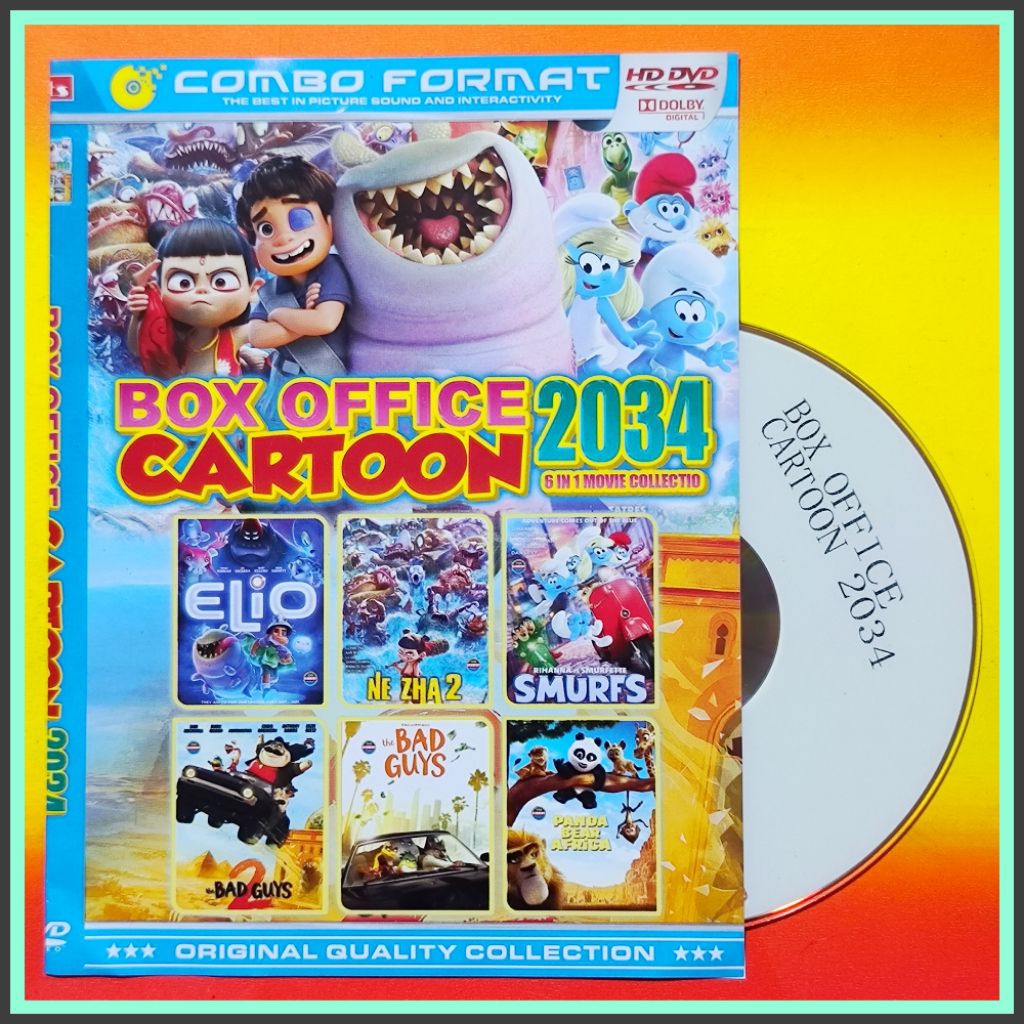 Kaset Film Kartun Anak Koleksi Box Office Campuran Vol. 2034 Edisi Pilihan Terbaru Teks Indonesia 6i