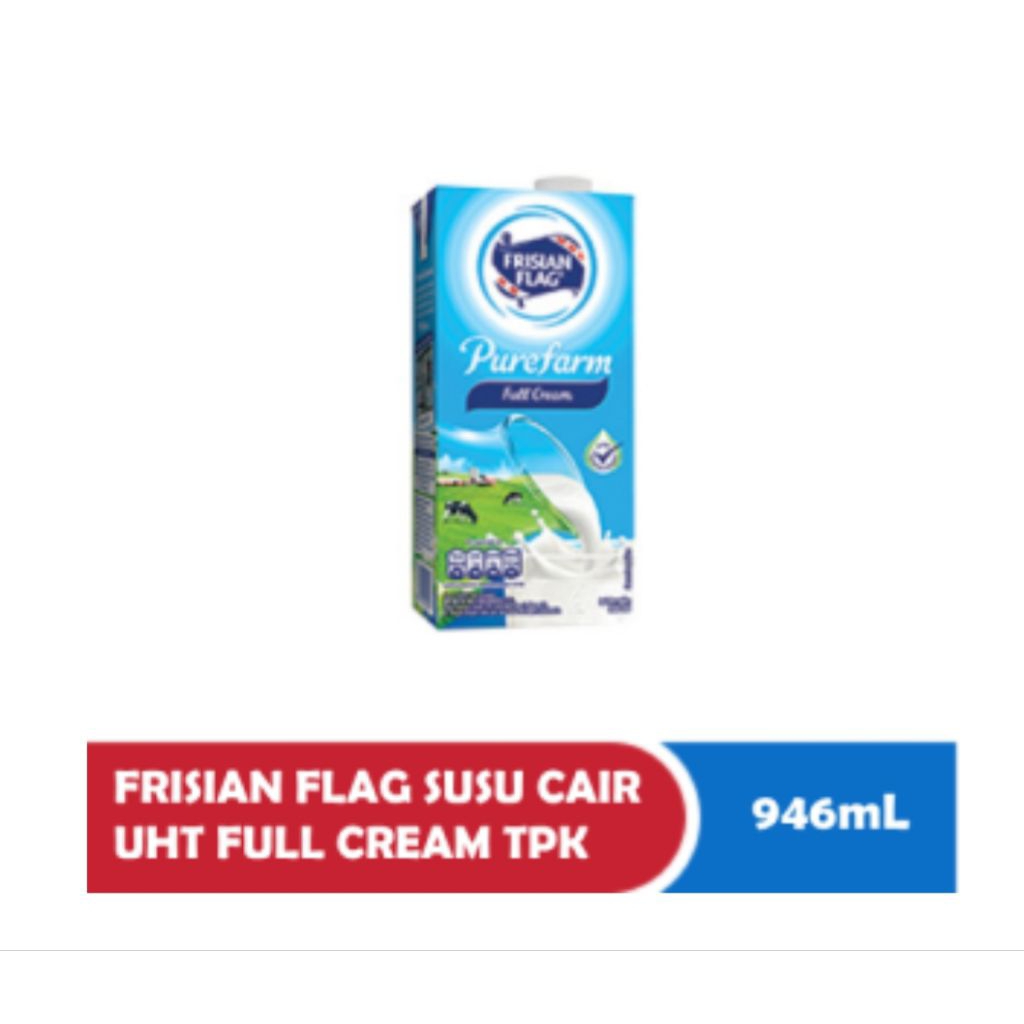 FRISIAN FLAG SUSU CAIR UHT TPK 946ML (1 DUS ISI 12)