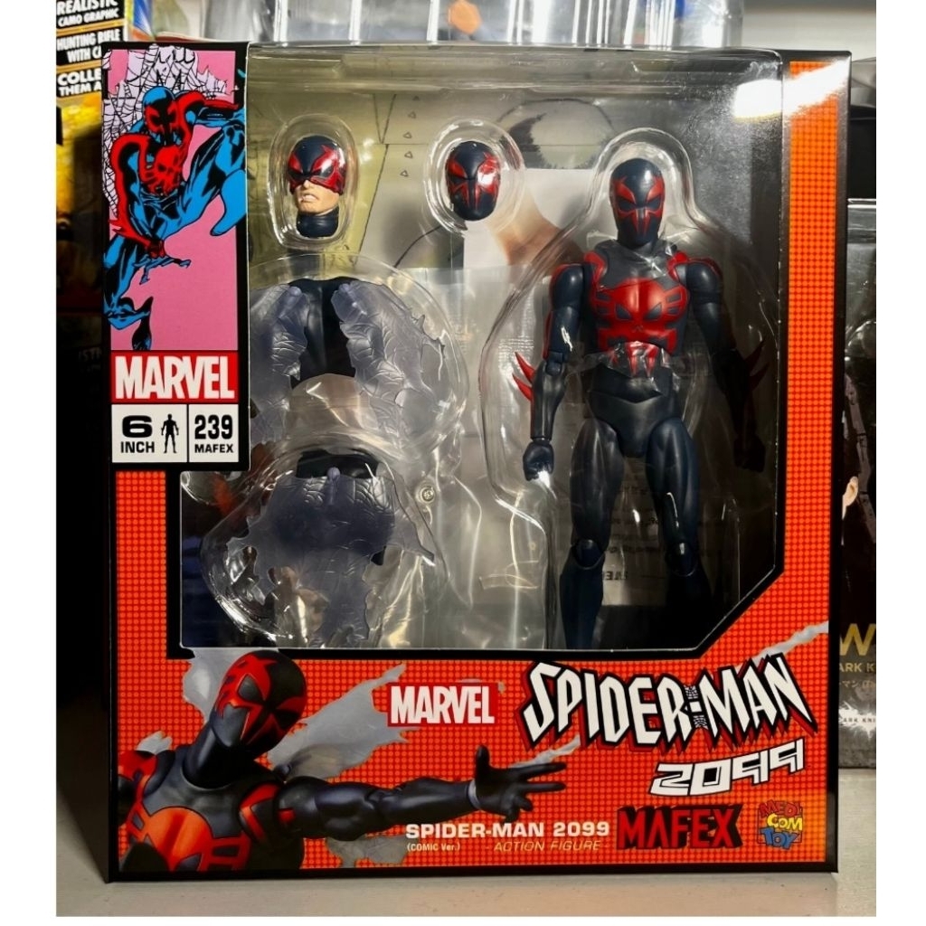 Spiderman Mafex 239 Spider Man 2099 Action Figure