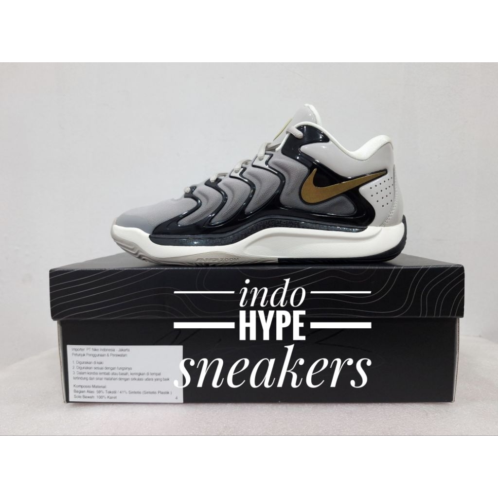 Nike KD 17 EP LIGHT IRON ORE GOLD (XDR)