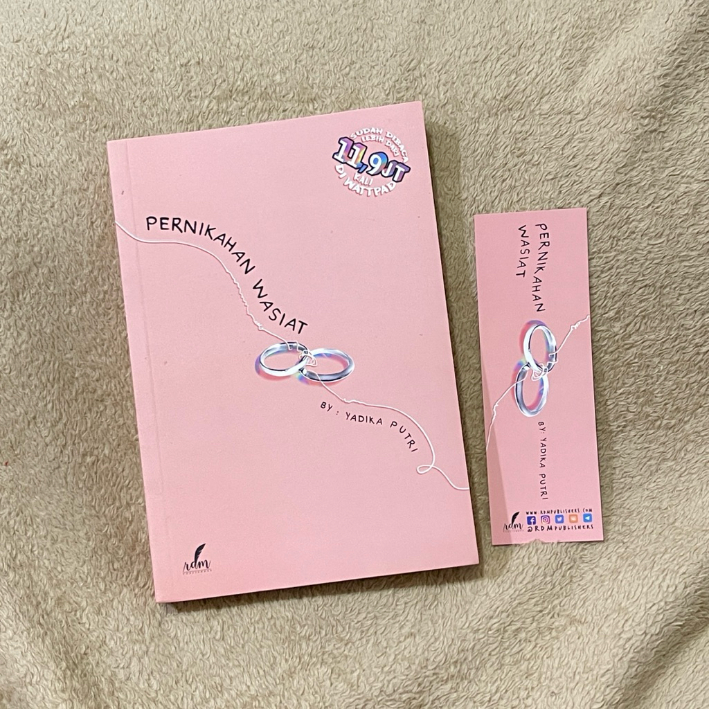 PRELOVED NOVEL PERNIKAHAN WASIAT KARYA YADIKA PUTRI NOVEL ADAPTASI WATTPAD