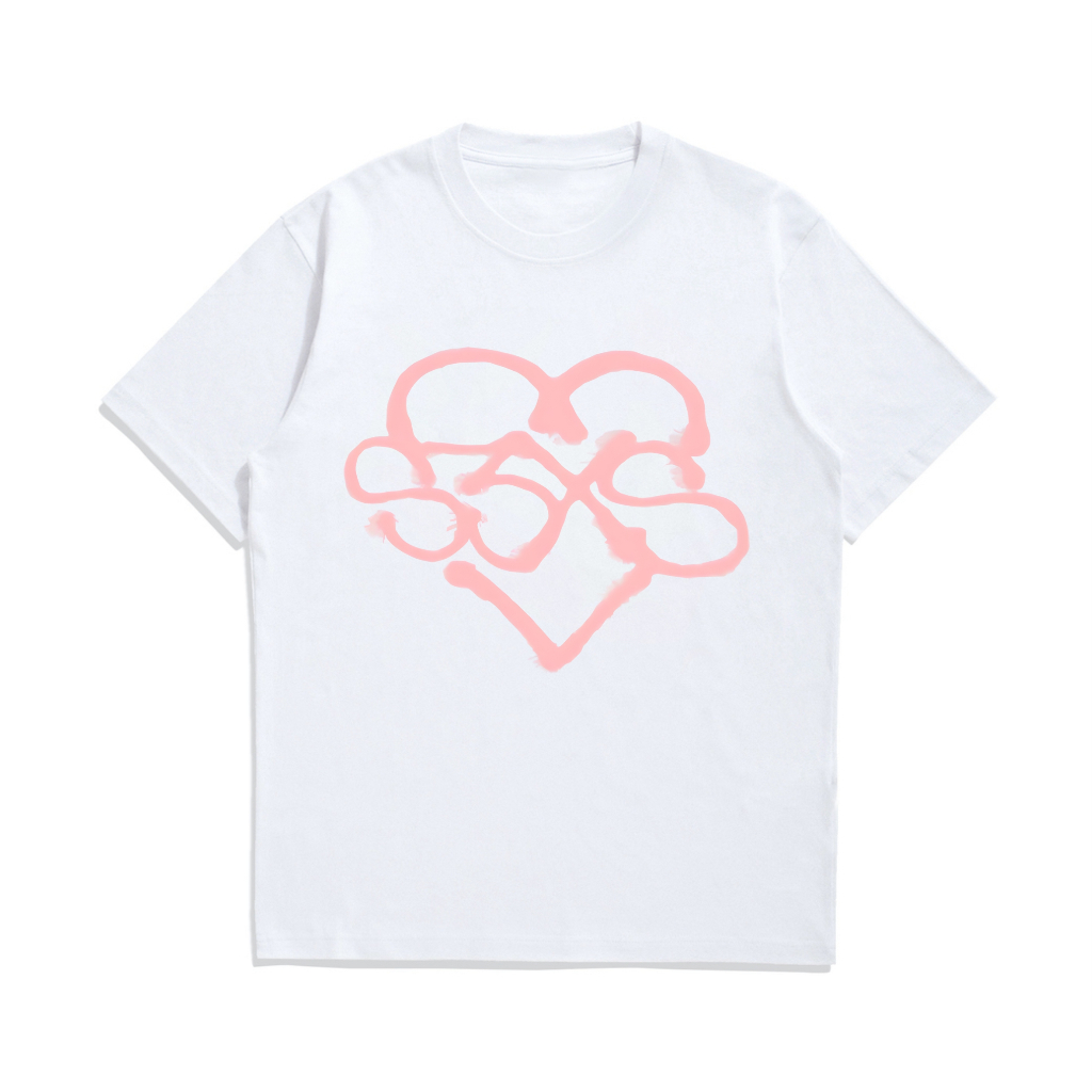 TENXI S3XS ONLY TSHIRT BOXY HEARTS3XS PREMIUM