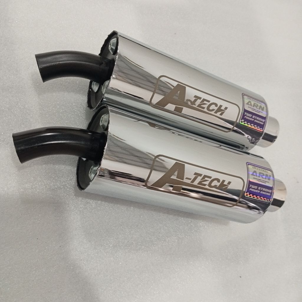 knalpot original A-TECH pnp four sigma fizr satria tornado alfa rc dl