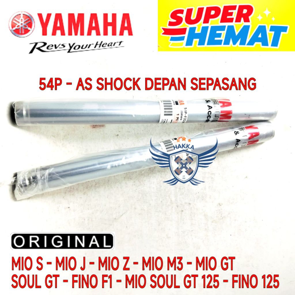 54P AS SHOCK DEPAN ASLI YAMAHA MIO S,AS SHOCK DEPAN ASLI YAMAHA MIO Z,AS SHOCK DEPAN ASLI YAMAHA MIO
