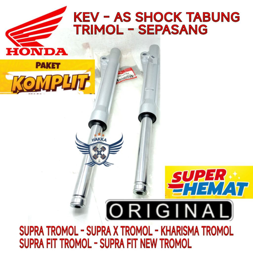 KEV AS SHOCK TABUNG ASLI HONDA SUPRA  LAMA TROMOL,AS SHOCK TABUNG ASLI HONDA SUPRA X TROMOL,AS SHOCK