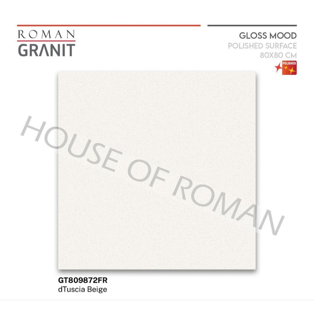Roman Granit GT809872FR dTuscia Beige 80x80 Kw2