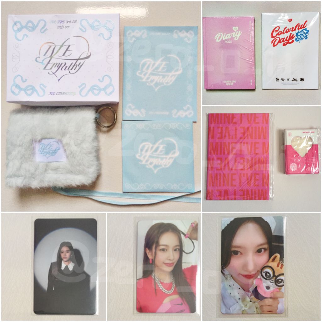 IVE Official (Baca Deskripsi) Album IVE Empathy MD I'VE Mine Either Way PC Yujin Kolbuk SG25 Diary M
