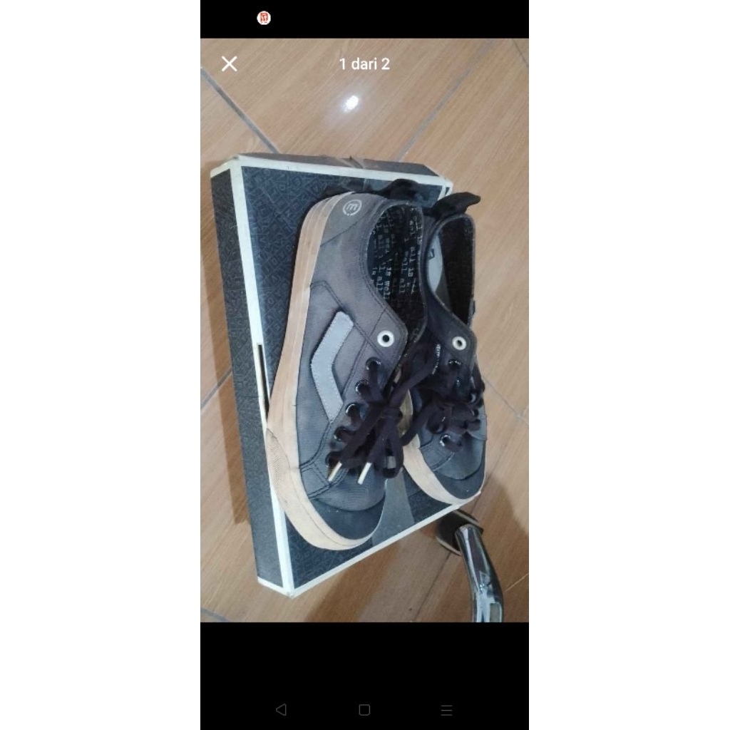 SEPATU VENTELA X EVIL PAPA GADING ORIGINAL PRELOVED SECOND BEKAS NO 41