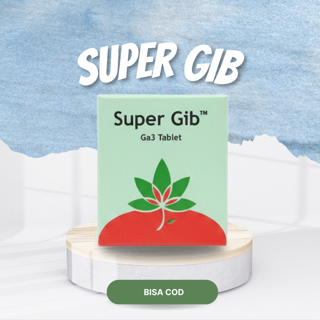 Super Gib G3A 5 g - ZPT Asam Giberelid | Pemanjangan Batang &  Pembesaran Buah