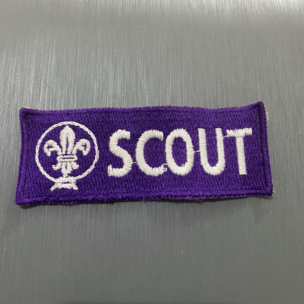 ATRIBUT PRAMUKA BORDIR BADGE SCOUT