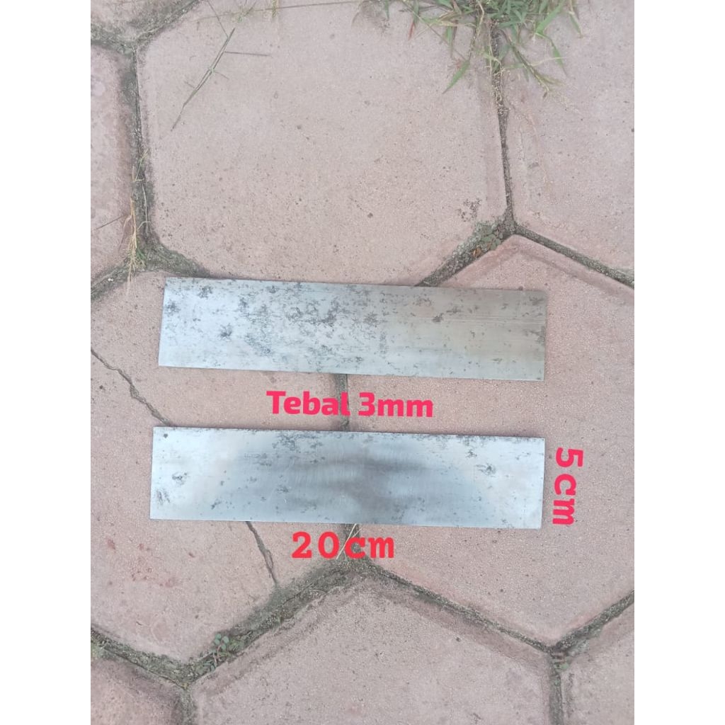 plat baja high carbon bekas gergaji marmer bahan buat sabit,pisau,golok,sambung pacul dll